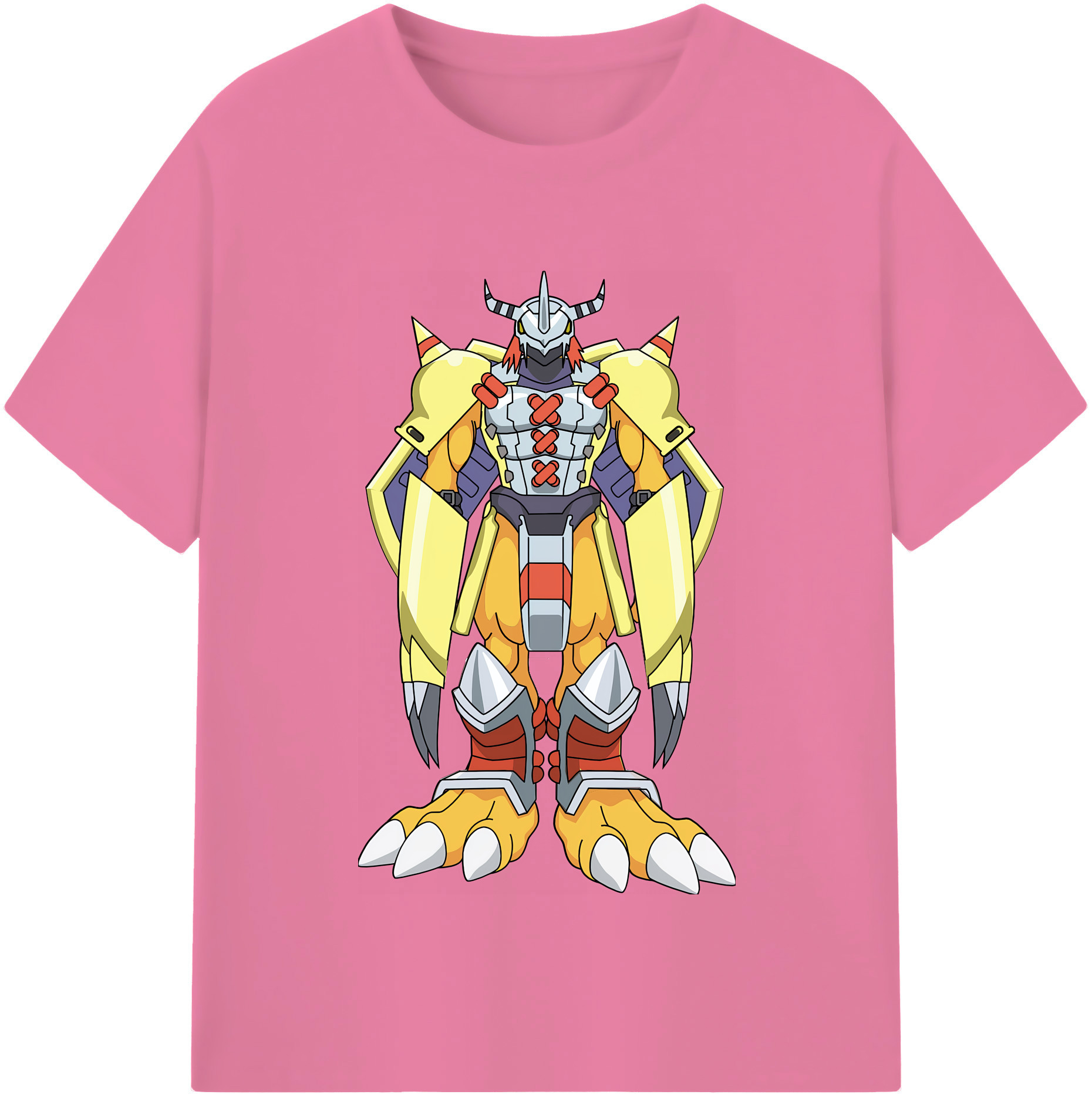 （画像用） Digimon デジタルモンスター/デジモン 綿100％半袖Tシャツ（フロントプリント）